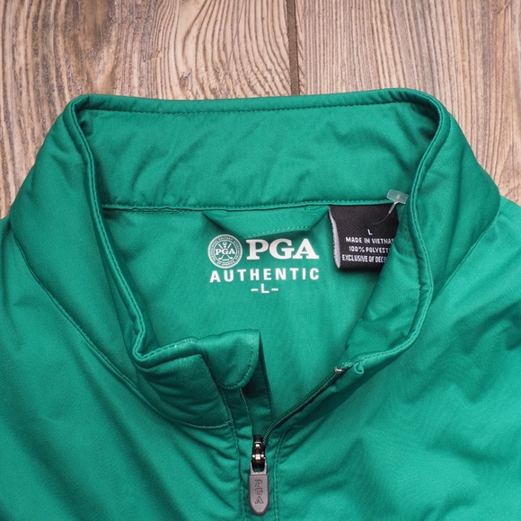 Men's PGA Authentic Golf Windbreaker Pullover - Picture 3 of 7